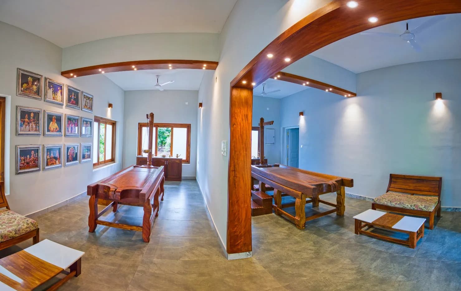 Couple Treatment Room At The Softouch Ayurveda Village Kerala — Softouch Ayurveda Village Kerala