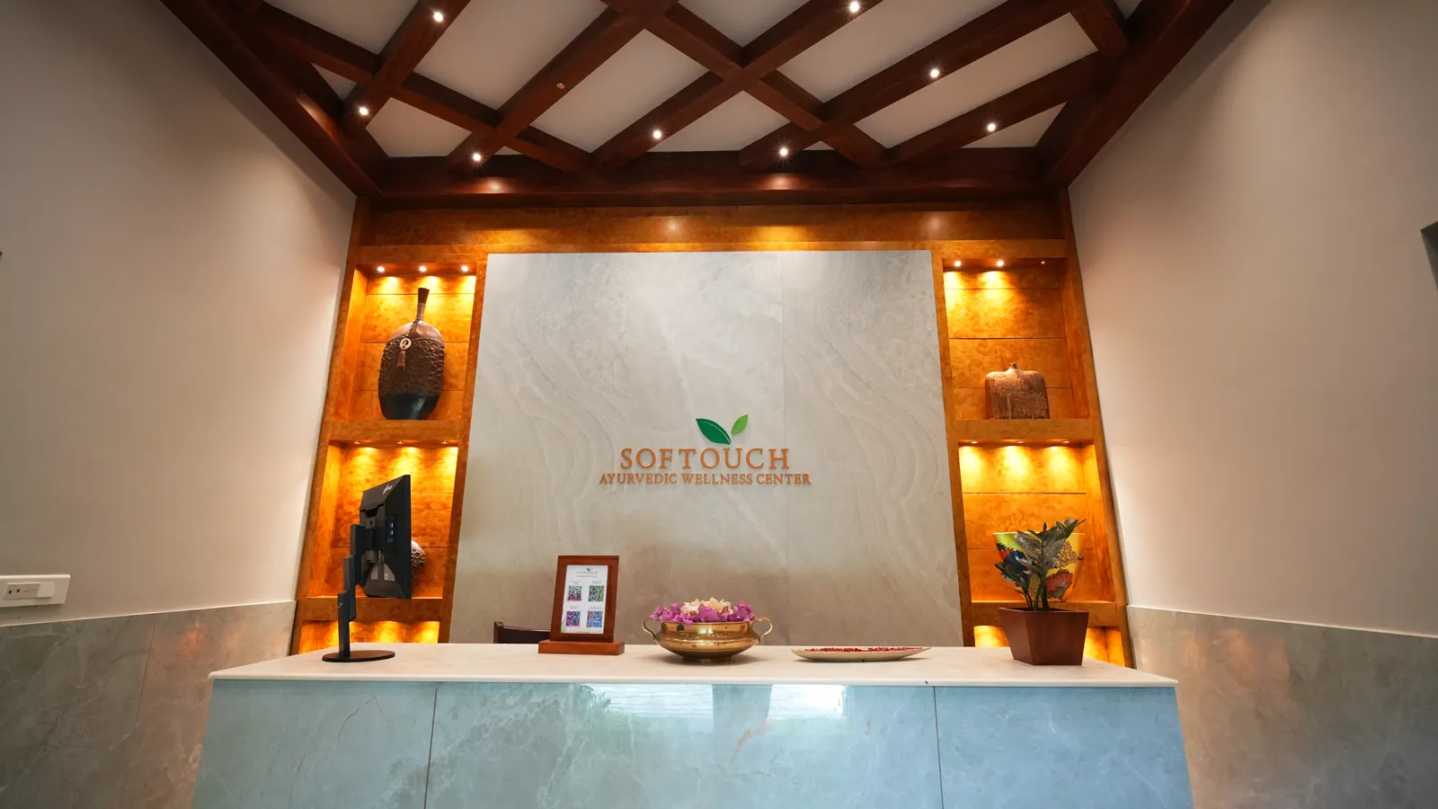 El centro de Ayurveda en Softouch Ayurveda Village, Kerala