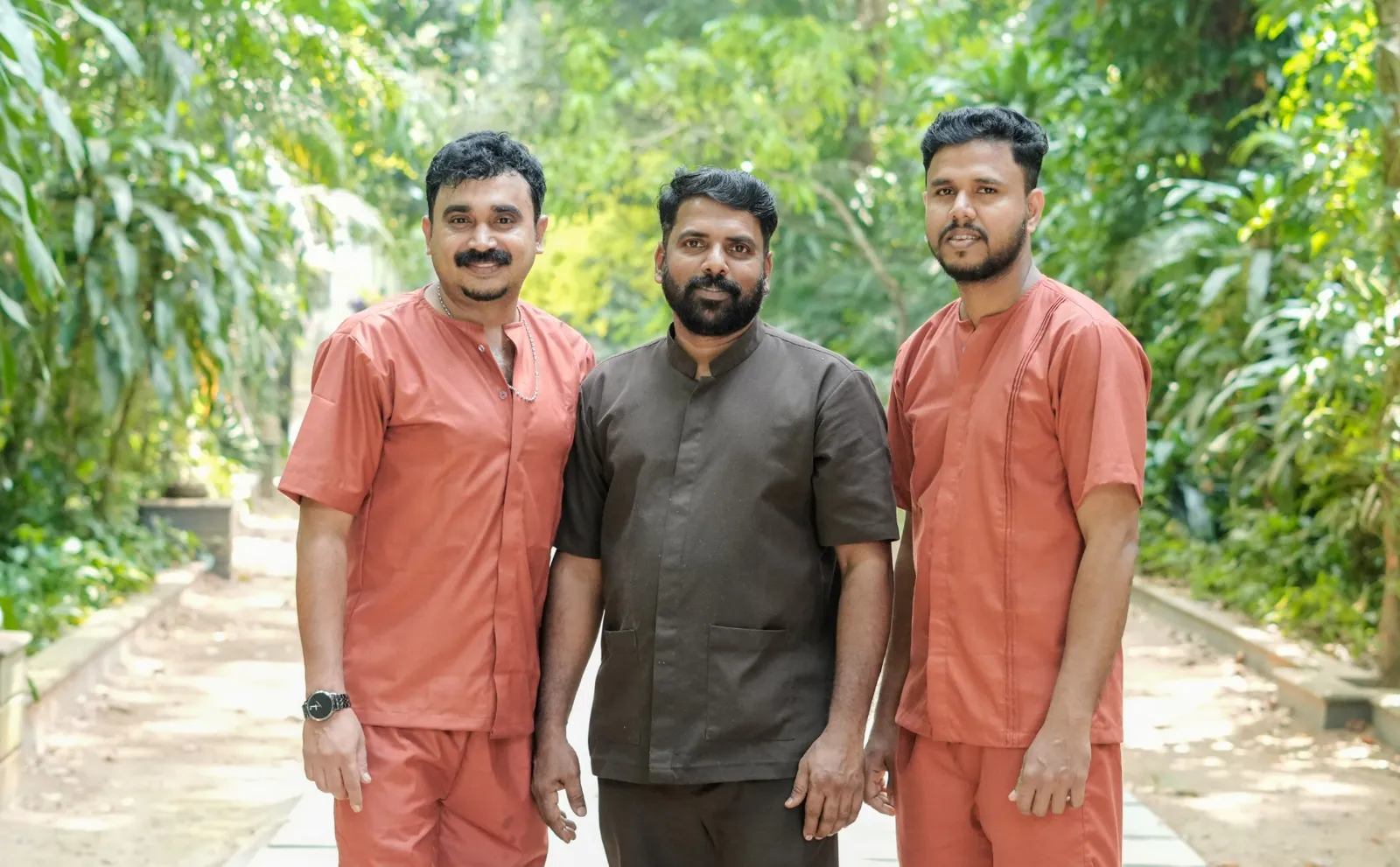 Our men’s therapy team