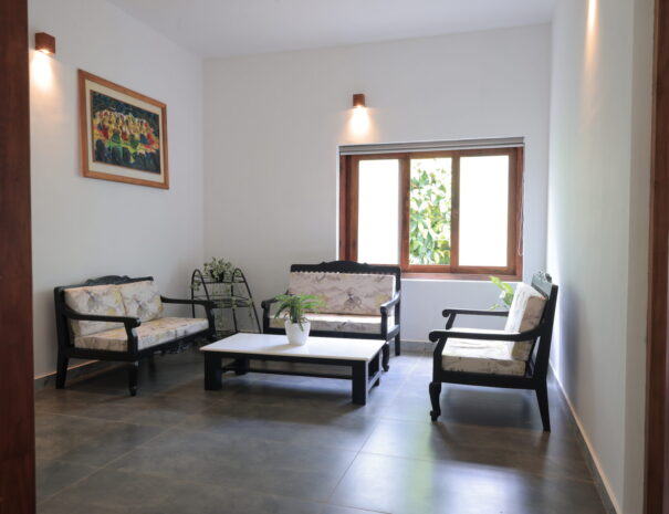 Ayur Villa - Living room at Softouch Ayurveda Village & Resort Kerala