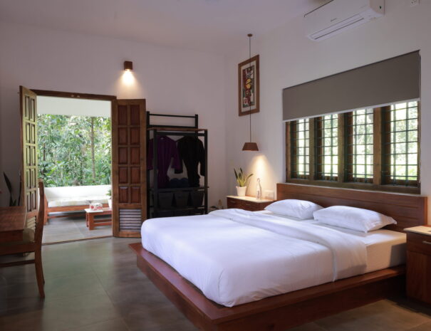 Grand Cottage – room view at Softouch Ayurveda Village & Resort Kerala