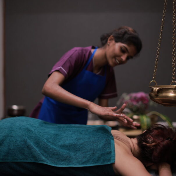 Massage Thrapy at Softouch Ayurveda Vilage & Resort Kerala